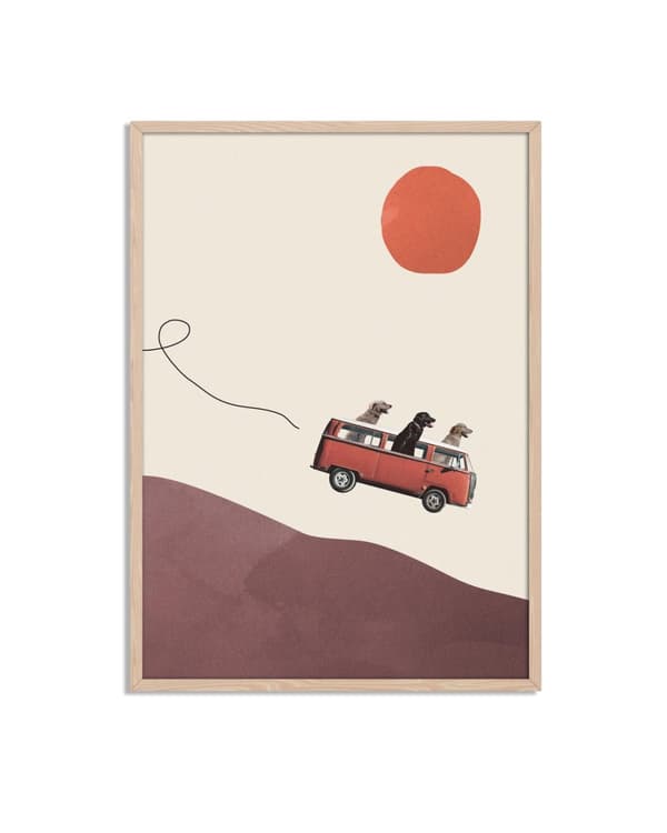 Glædefuld Tur Plakat