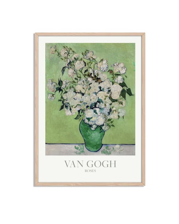 Roser av Van Gogh Plakat