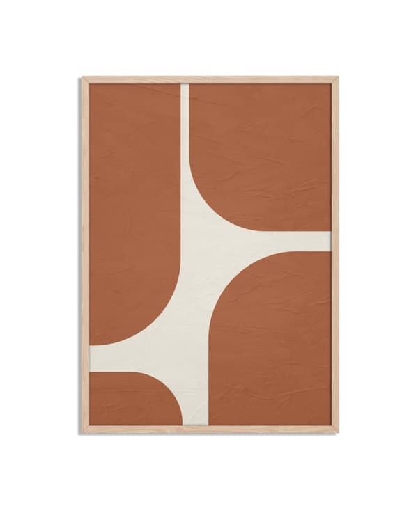 Moderni Geometrinen Minimalistinen Juliste