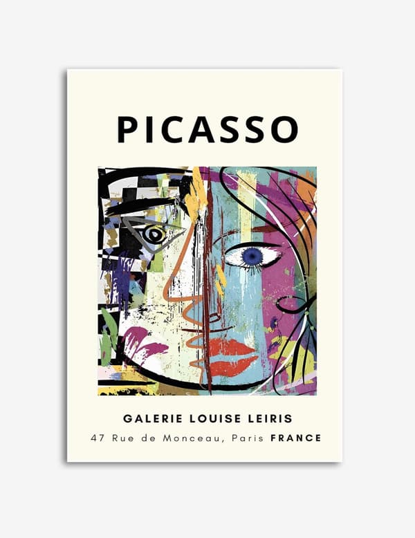 Picasso - Galerie Louise Leiris Plakat