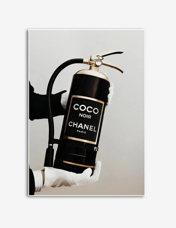 Coco Chanel Paloheitin Juliste