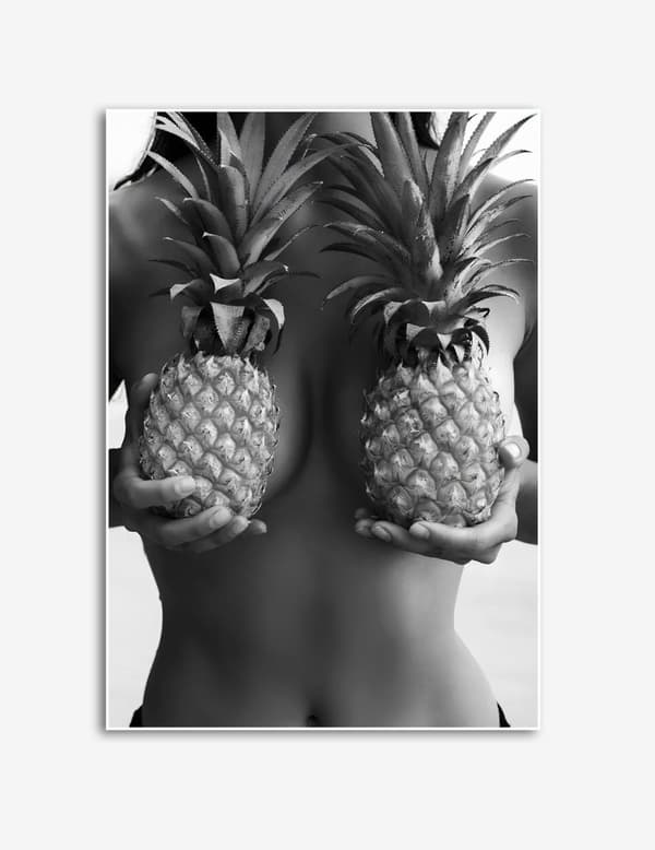 Ananas Kunst Plakat