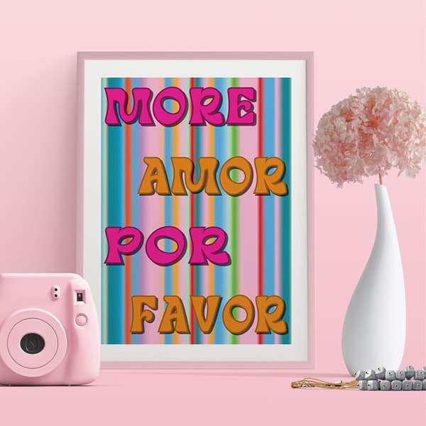 More Amor Por Favor plakat