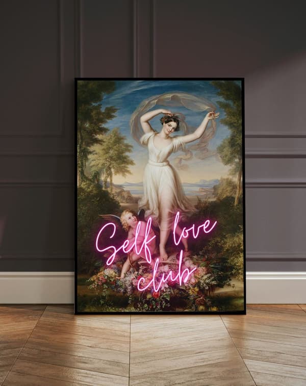 Selvkærlighedsklub Plakat