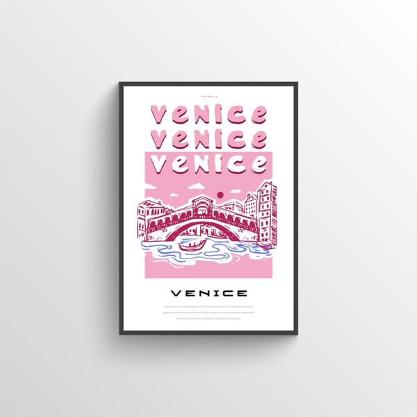 Venetsia Juliste - Yksittäinen