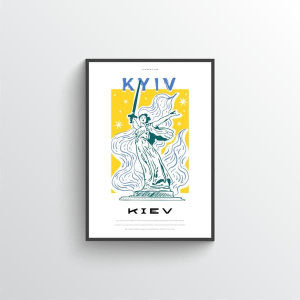 Kyiv Ukraine Plakat