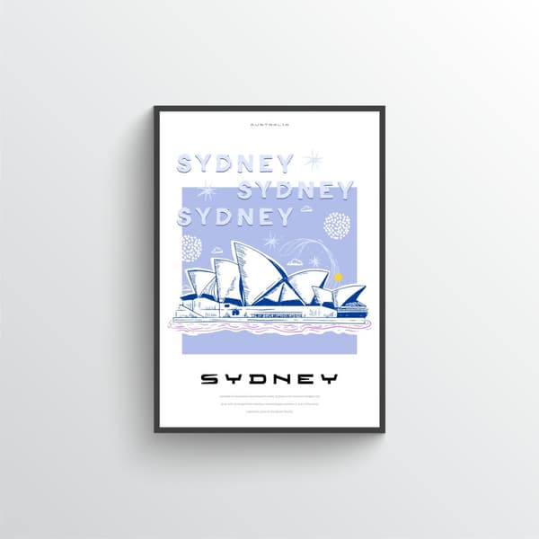 Sydney Opera House Plakat