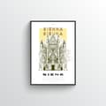 Miniatyrbilde 1 av 3: Siena Italia Plakat