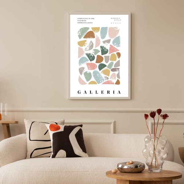 Moderne Abstrakt Kunst Plakat