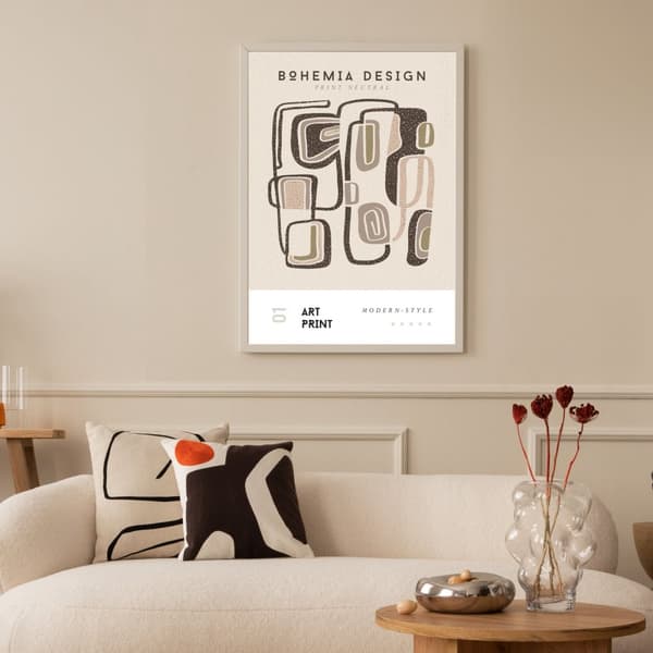 Abstrakt Moderne Stil Art Print Plakat