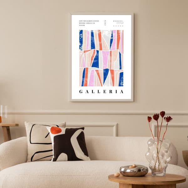 Abstrakt Kunst Galleria Plakat