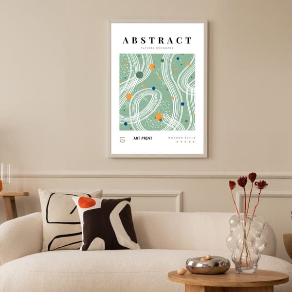 Abstrakt Kunst Print Plakat