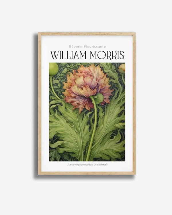 Rêverie Fleurissante William Morris Plakat