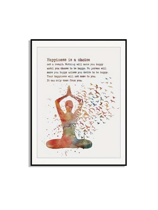 Happiness is a Choice Plakat