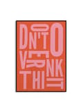 Pikkukuva 1 / 6: Moderni typografia seinäjuliste