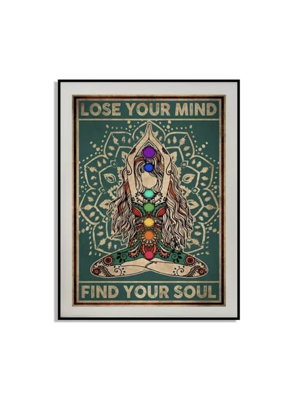 Chakra Meditation Vægplakat