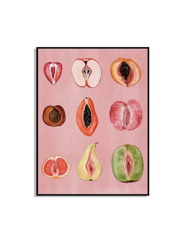 Frugt Kunst Plakat