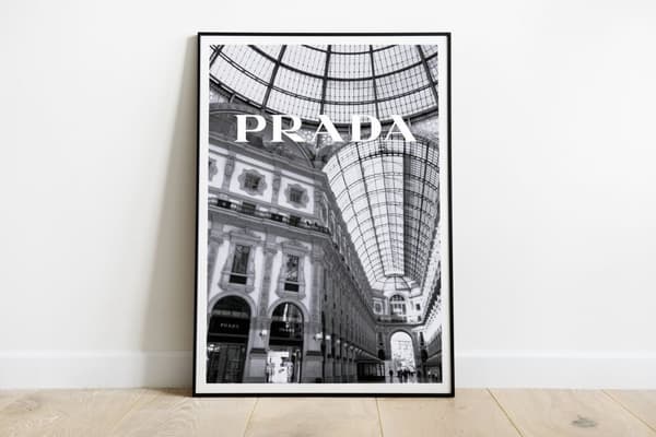 Juliste - Prada Galleria Vittorio Emanuele II:ssa