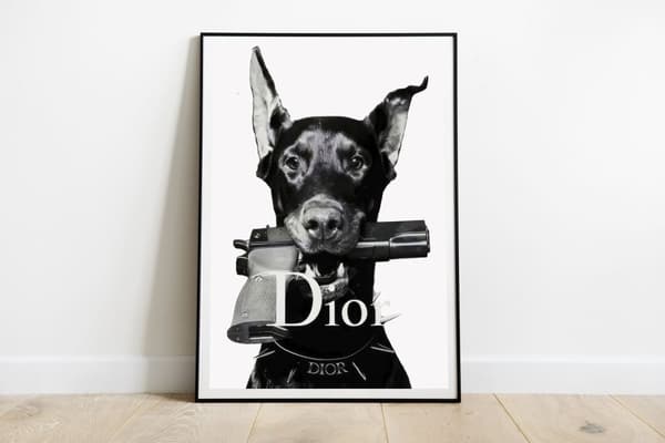 Juliste - Koiran Dior Suunnittelu