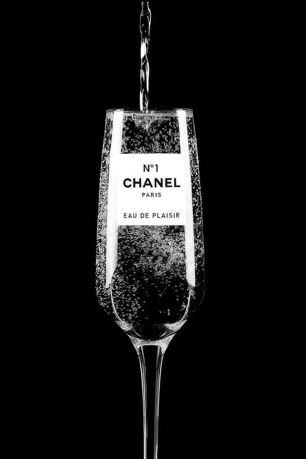Poster - Chanel No.1 Champagne