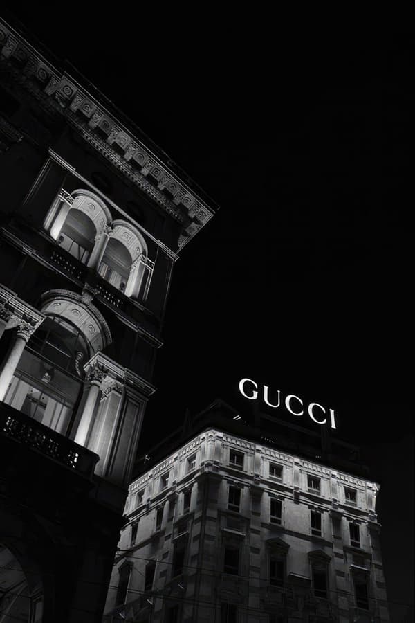 Plakat - Gucci Bygningsarkitektur