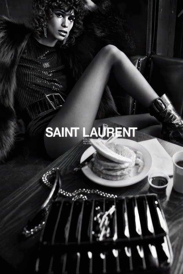 Plakat - Saint Laurent Portræt
