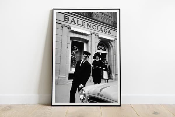 Plakat - Balenciaga Mote