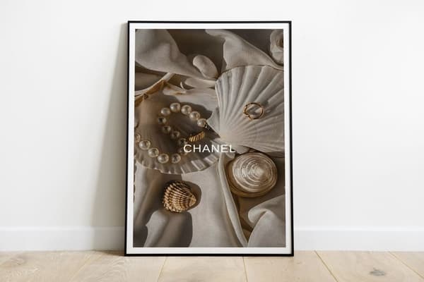 Plakat - Chanel Shell Design
