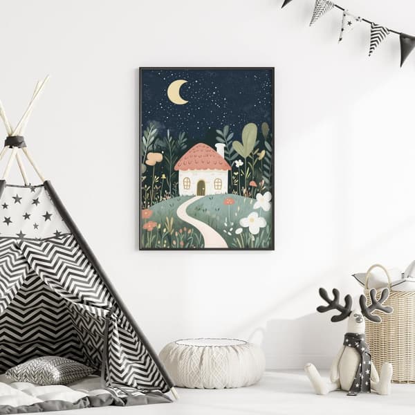 Plakat - Drømmende Hytte