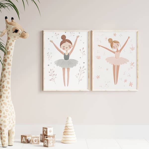Poster - Ballettdansere / Sett av 2