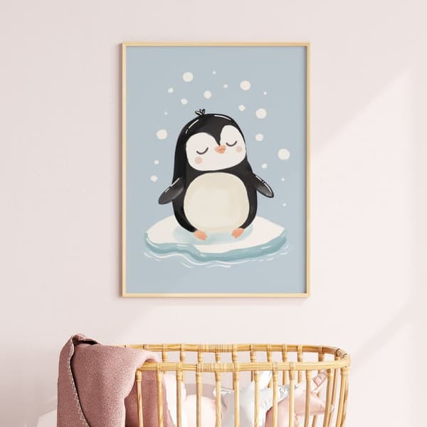 Juliste - Suloinen Pingviini