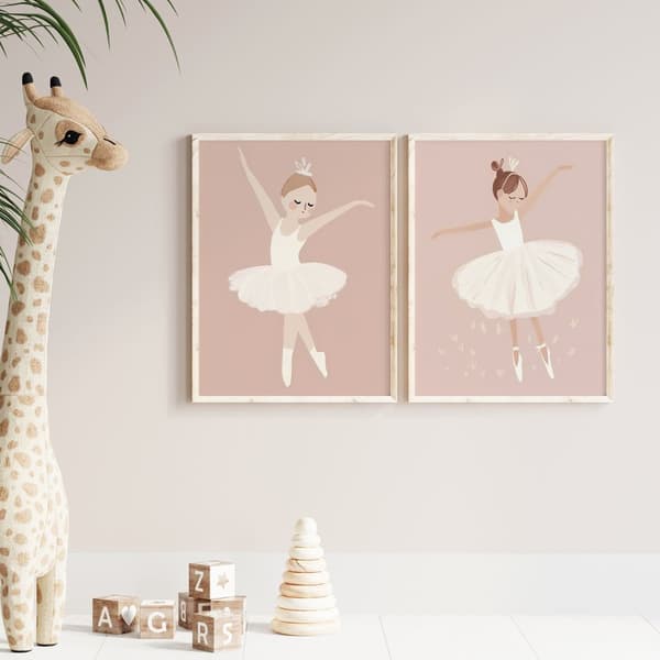 Plakat - Ballerina Drømmer / Sett av 2