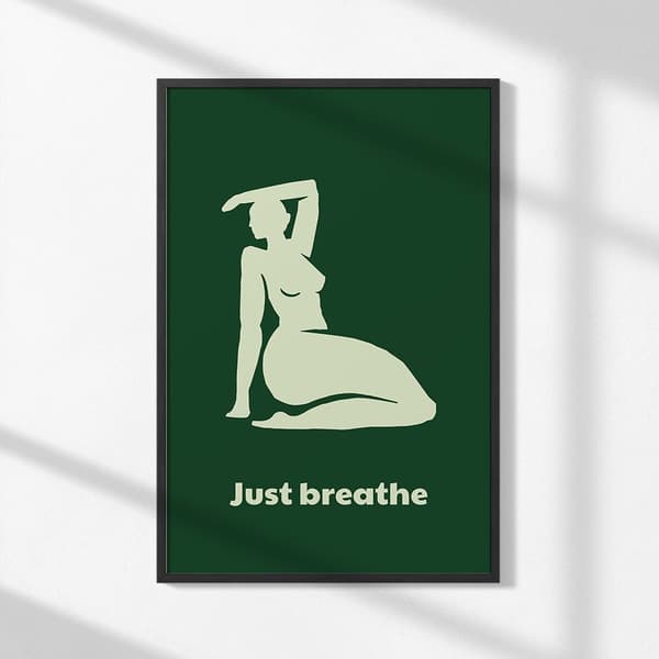 Plakat - Bare Træk Vejret