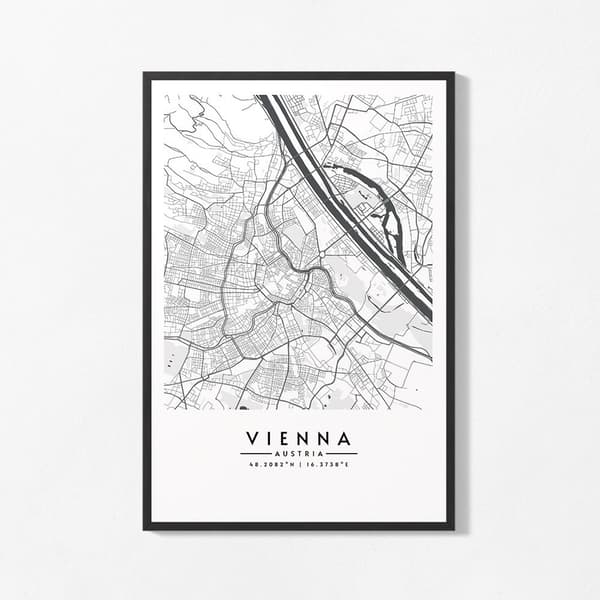 Plakat - Wien Kort