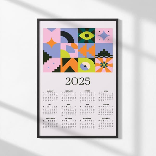 Plakat - 2025 Kalenderkunst