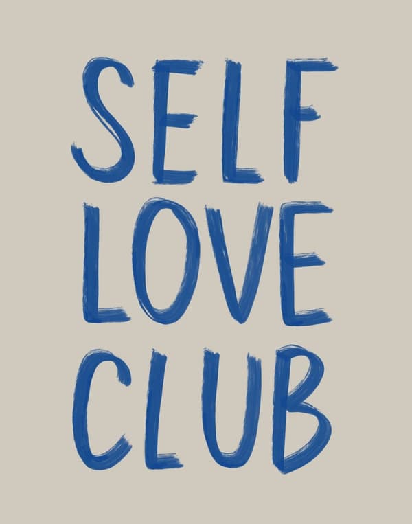 Plakat - Self Love Club