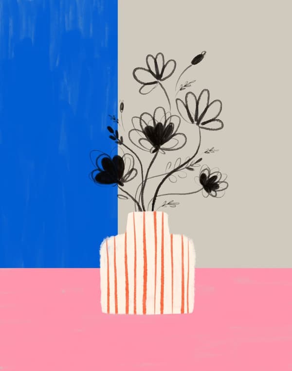 Poster - Blomvas