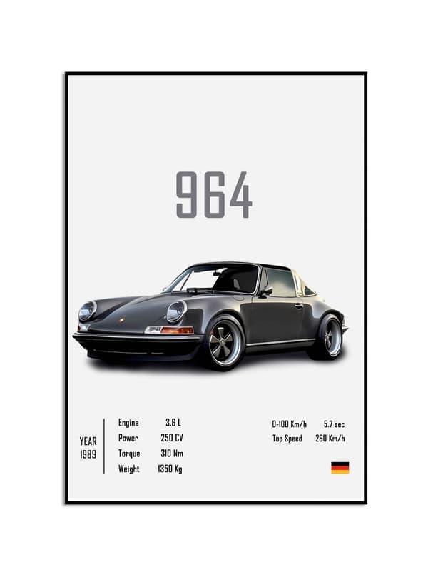 Juliste - Klassinen Auto 964