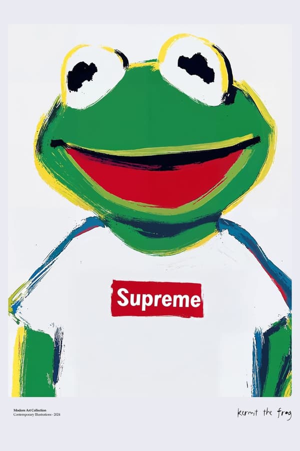 Plakat - Supreme Frog