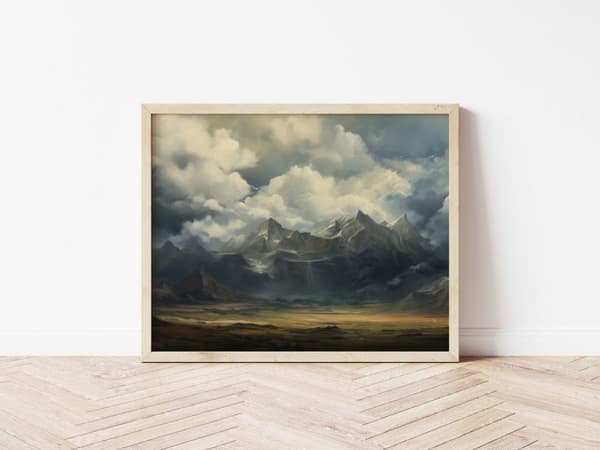 Poster - Bergslandskap