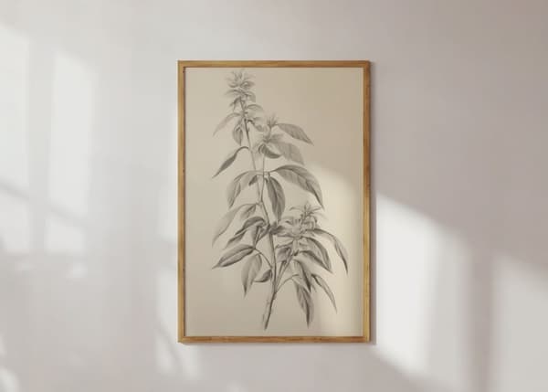 Plakat - Botanisk kunst