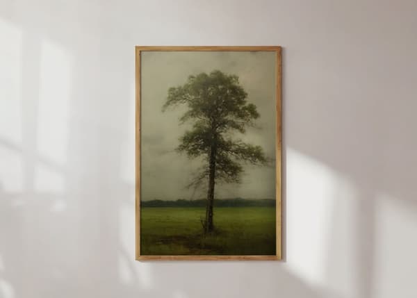 Plakat - Enlig Træ