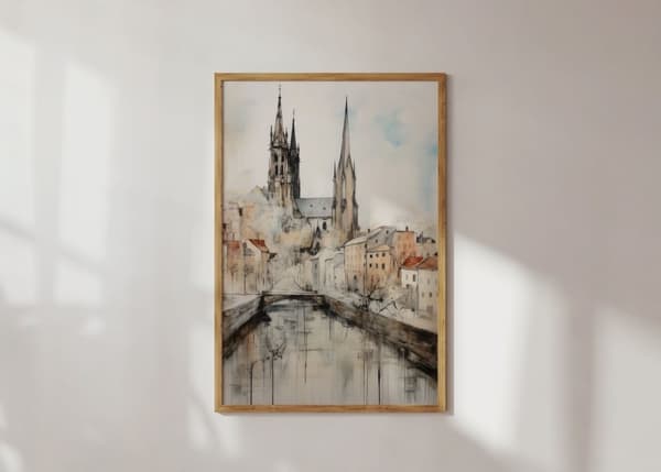 Plakat - Katedral Refleksjon