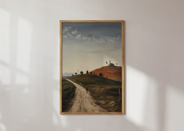 Plakat - Fredelig Vej