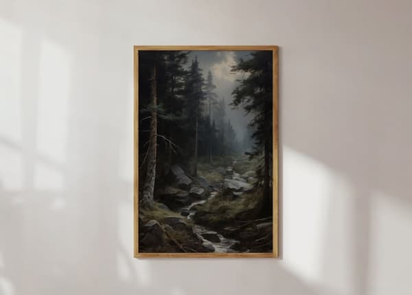 Juliste - Metsäpuro