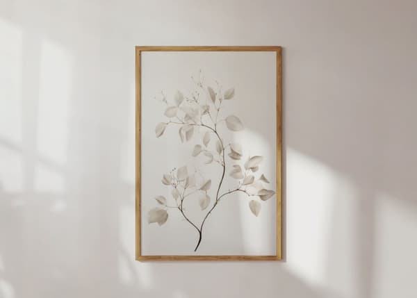 Plakat - Blad Gren Kunst