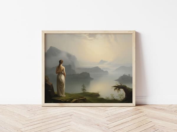 Poster - Utsikt över fjordarna