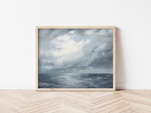Poster - Stormigt Hav