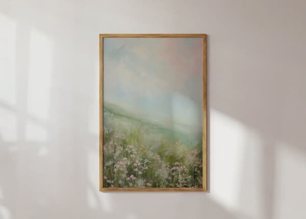 Poster - Blomsterlandskap