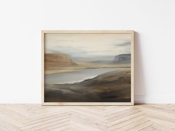 Poster - Fridfullt Landskap
